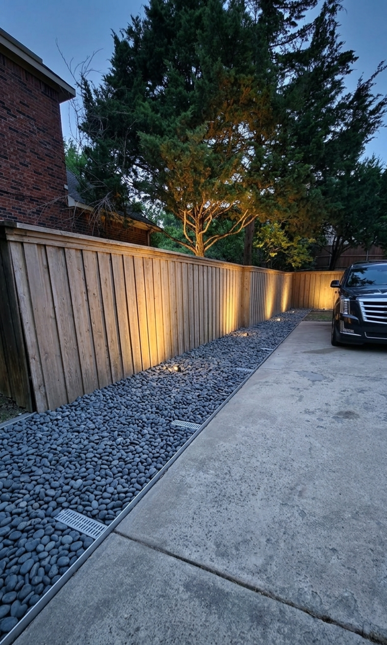 French drain installation DFW